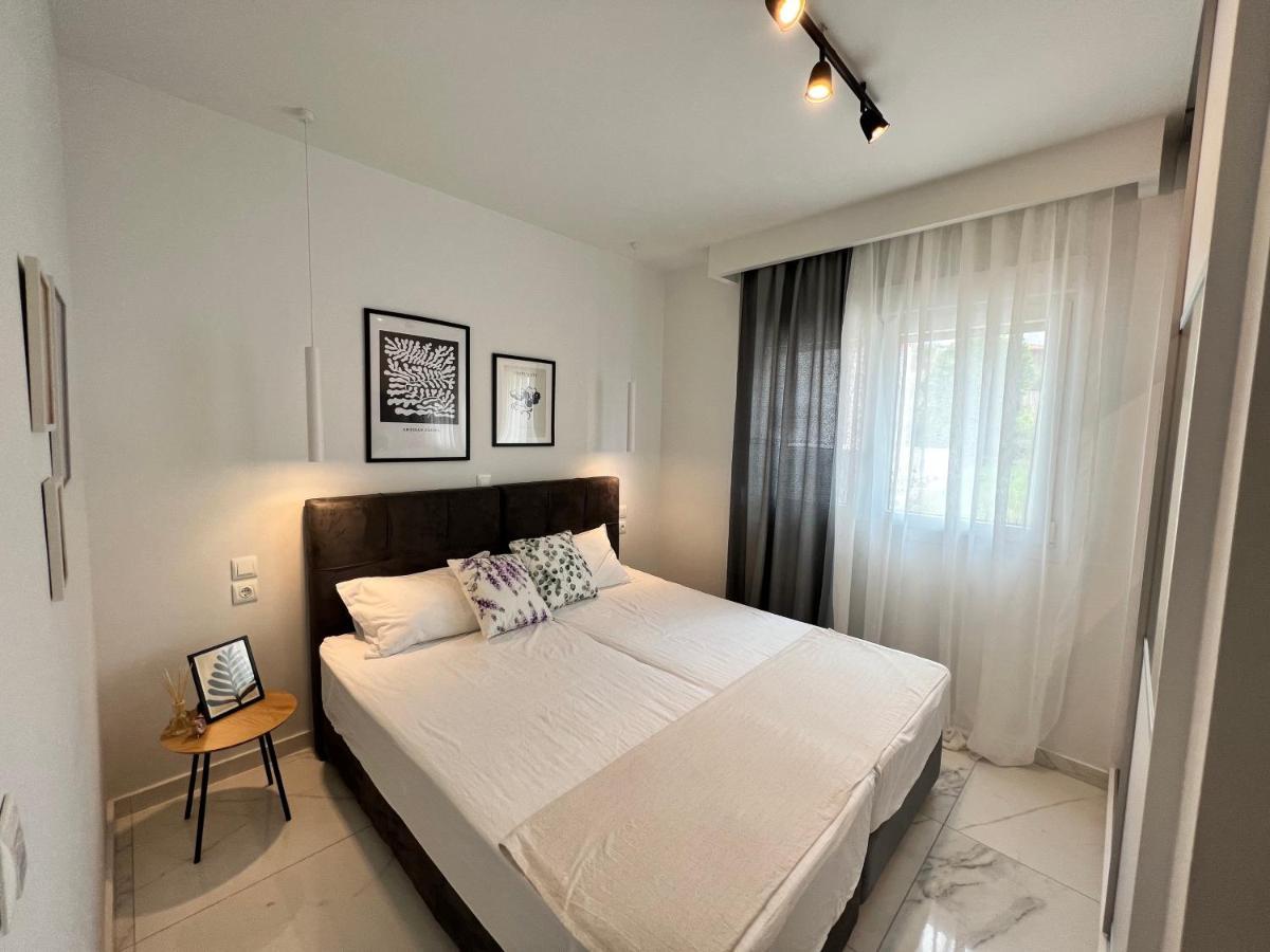 Beachfront Villa Athina Vergia 外观 照片